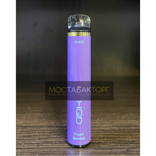 HQD King Fresh Berries (HQD Кинг Черника Малина Виноград)